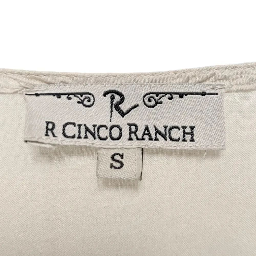 R CINCO RANCH Embroidered Beaded Tunic Top S - Picture 5 of 8